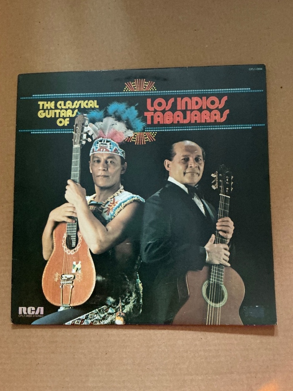 The Classical Guitars Of Los Indios Tabajaras Vinyl RCA Victor 1974